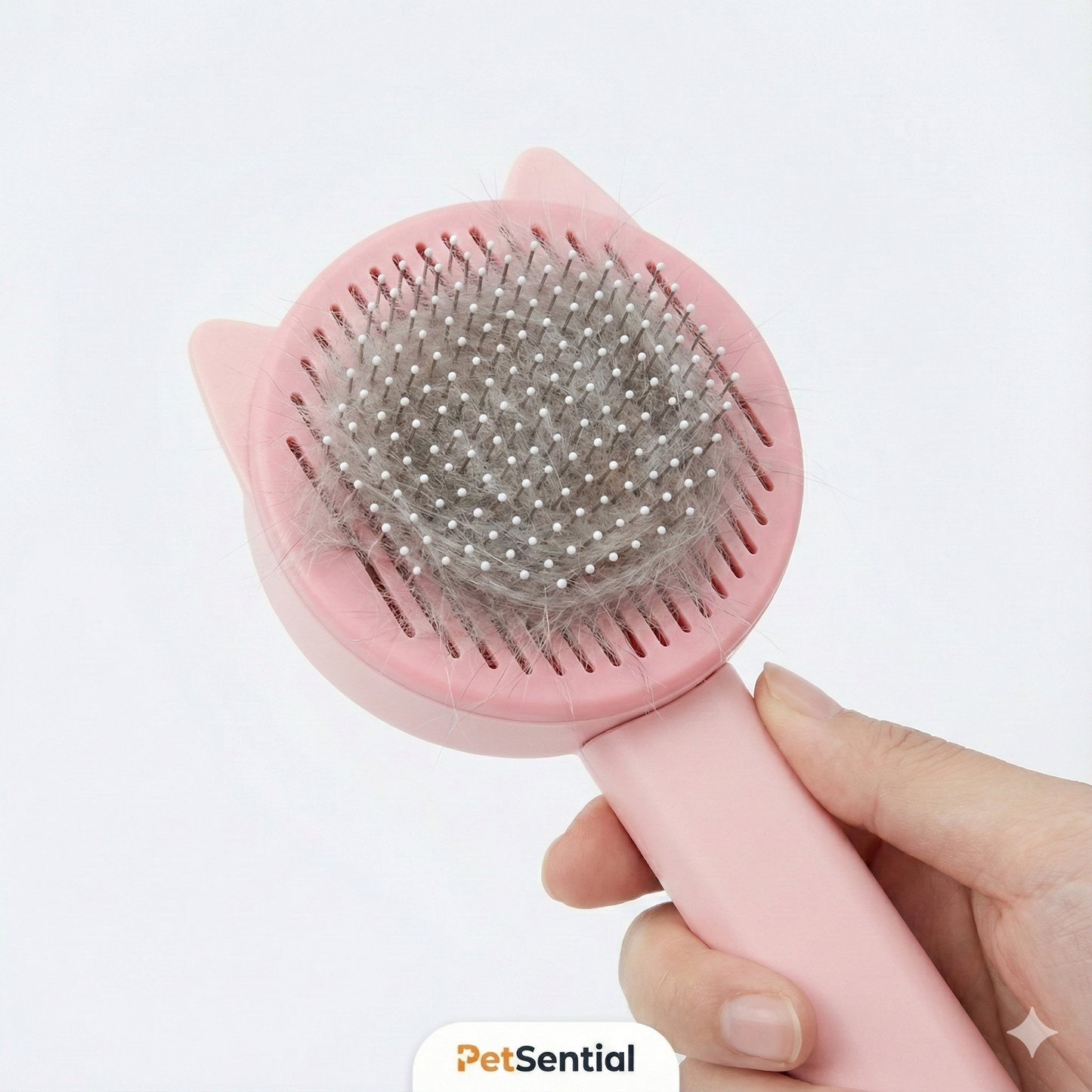 Petsential-Hair Grooming Button Brush