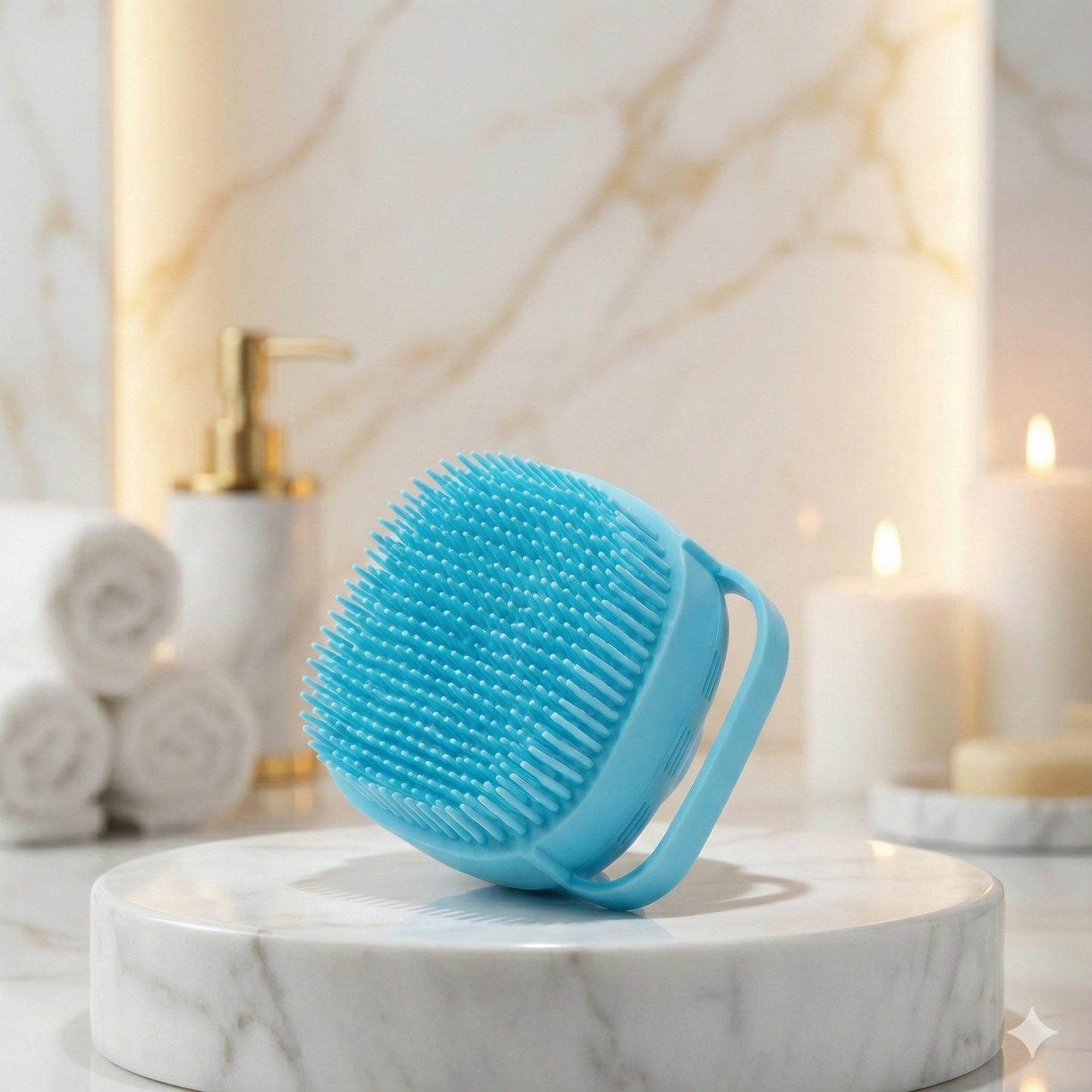 The PetSential-Silicon Bath Brush