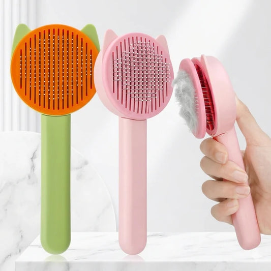 Petsential-Hair Grooming Button Brush