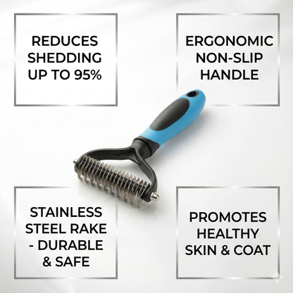 The PetSential-Precision De-shedding Brush