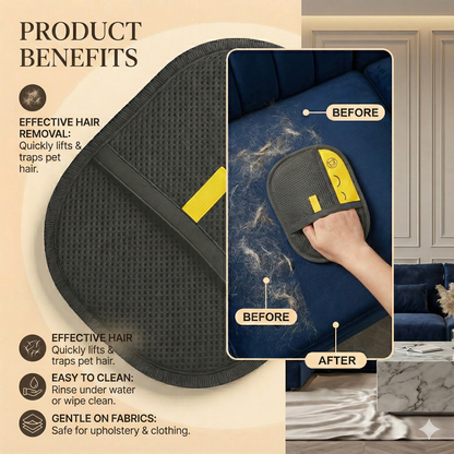 Petsential-Pet Hair Removal Glove